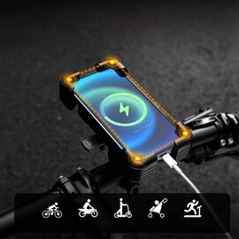 Rockbros 25210030001 phone holder - black - Bicycle - Sports & Fitness - Techbox