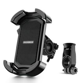 Rockbros 25210032001 Bike Phone Holder for Handlebars - Black | Techbox