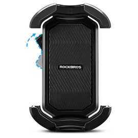 Rockbros 25210032001 Bike Phone Holder for Handlebars - Black | Techbox