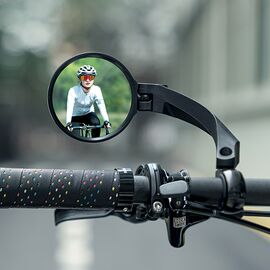 Rockbros 26210001003 rear-view left bicycle mirror - black - Smartphone Holders - Smartphones - Techbox