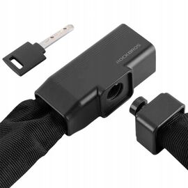 Rockbros 32430708001 bicycle lock with key 0.97 m - black | Techbox
