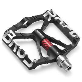 Rockbros 37213071001 Aluminum Alloy Bicycle Pedal Set - Black | Techbox