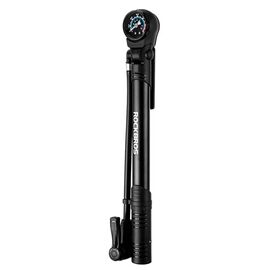 Rockbros 42310006001 bicycle pump with pressure gauge - black - Bicycle - Sports & Fitness - Techbox