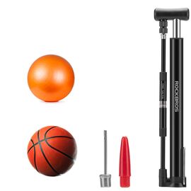 Rockbros 42322821001 floor bicycle pump - black | Techbox