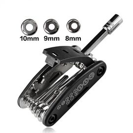 Rockbros GJ1601 16-in-1 multi-tool for bicycle repair - black - Bicycle - Sports & Fitness - Techbox