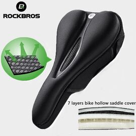 Rockbros LF047-B gel bicycle seat cover made of silicone - black - Bicycle - Sports & Fitness - Techbox