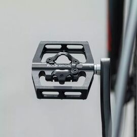 Rockbros PD15-BK Aluminum Alloy Bicycle Pedal Set - Black - Bicycle - Sports & Fitness - Techbox