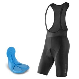 Rockbros RK2002XL bib shorts with XL pad - black | Techbox