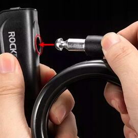 Rockbros RKS515-BK bicycle lock with 1.1 m key - black | Techbox