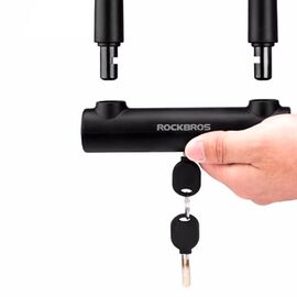 Rockbros RKS610-BK U-lock bicycle lock - black - Smartphone Holders - Smartphones - Techbox
