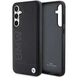 BMW BMHCS23FESLLBK S23 FE S711 black/black Leather Hot Stamp - Samsung Cases - Cases - Techbox