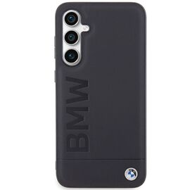 BMW BMHCS23FESLLBK S23 FE S711 black/black Leather Hot Stamp - Samsung Cases - Cases - Techbox