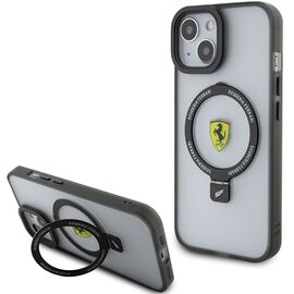 Ferrari Ring Stand 2023 Collection MagSafe Case for iPhone 15 Plus / 14 Plus - Black - Apple Cases - Cases - Techbox