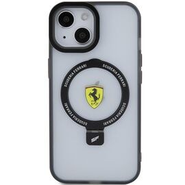 Ferrari Ring Stand 2023 Collection MagSafe Case for iPhone 15 Plus / 14 Plus - Black - Apple Cases - Cases - Techbox