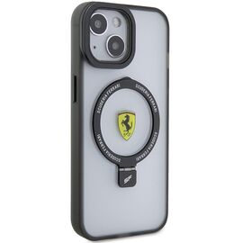 Ferrari Ring Stand 2023 Collection MagSafe Case for iPhone 15 Plus / 14 Plus - Black - Apple Cases - Cases - Techbox