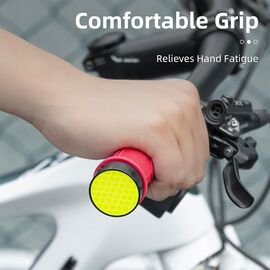 Rockbros 40720007002 bicycle grips with reflector - red | Techbox