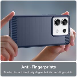 Carbon Case for Xiaomi Redmi Note 13 Pro - blue | Techbox