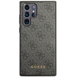 Guess 4G Metal Gold Logo case for Samsung Galaxy S24 Ultra - black | Techbox
