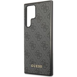 Guess 4G Metal Gold Logo case for Samsung Galaxy S24 Ultra - black | Techbox