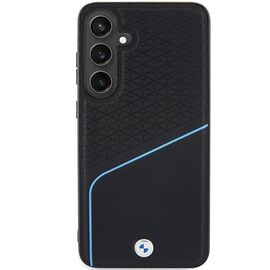 BMW BMHMS24S23RDCLK S24 S921 black/black hardcase Signature Leather Textured &amp; Line MagSafe