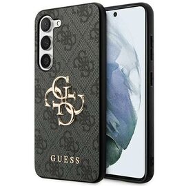 Guess 4G Big Metal Logo case for Samsung Galaxy S24 - black - Uncategorized Cases (2) - Cases - Techbox