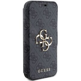 Guess 4G Metal Logo case for iPhone 15 Pro - gray - Apple Cases - Cases - Techbox