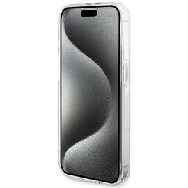 Guess IML 4G Gold Stripe case for iPhone 14 Pro Max - pink - Apple Cases - Cases - Techbox