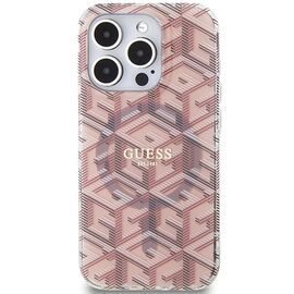 Guess IML GCube MagSafe case for iPhone 15 Pro - pink | Techbox