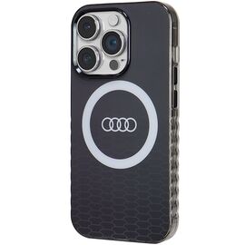 Audi IML Big Logo MagSafe case for iPhone 14 Pro - black | Techbox