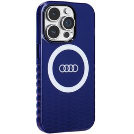 Audi IML Big Logo MagSafe case for iPhone 14 Pro - blue | Techbox