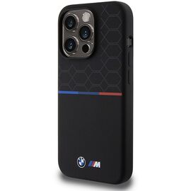 BMW M Silicone Pattern MagSafe case for iPhone 15 Pro - black - Apple Cases - Cases - Techbox