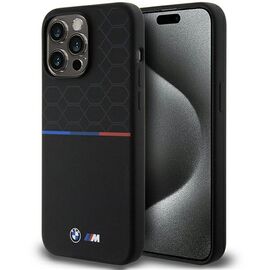 BMW M Silicone Pattern MagSafe case for iPhone 15 Pro Max - black - Apple Cases - Cases - Techbox