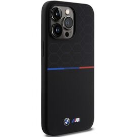 BMW M Silicone Pattern MagSafe case for iPhone 15 Pro Max - black - Apple Cases - Cases - Techbox