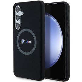 BMW M Silicone Printed Ring MagSafe case for Samsung Galaxy S24+ - black - Samsung Cases - Cases - Techbox