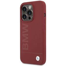 BMW Silicone Big Logo MagSafe case for iPhone 15 Pro - red - Apple Cases - Cases - Techbox