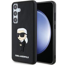 Karl Lagerfeld 3D Rubber Ikonik case for Samsung Galaxy S24 - black | Techbox