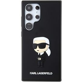 Karl Lagerfeld 3D Rubber Ikonik case for Samsung Galaxy S24 Ultra - black | Techbox