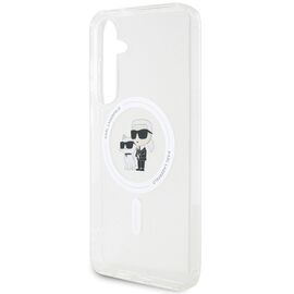 Karl Lagerfeld IML Karl&amp;Choupette MagSafe case for Samsung Galaxy S24 - transparent | Techbox