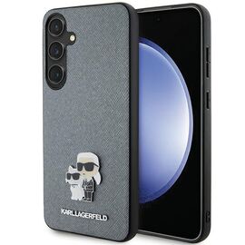 Karl Lagerfeld KLHCS24SPSAKCMPG S24 S921 hardcase gray/gray Saffiano Karl & Choupette Metal Pin | Techbox