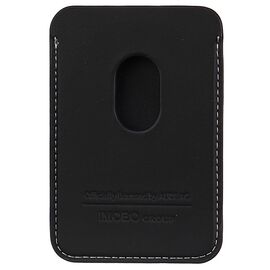 Audi Synthetic Leather magnetic wallet compatible with MagSafe - black | Techbox