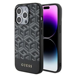 Guess GCube Stripes MagSafe case for iPhone 15 Pro Max - black | Techbox