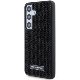 Karl Lagerfeld Rhinestone Metal Logo case for Samsung Galaxy S24 - black - Samsung Cases - Cases - Techbox