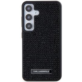 Karl Lagerfeld Rhinestone Metal Logo case for Samsung Galaxy S24 - black - Samsung Cases - Cases - Techbox