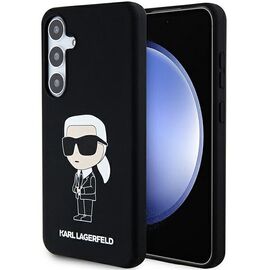 Karl Lagerfeld Silicone Ikonik case for Samsung Galaxy S24 - black - Samsung Cases - Cases - Techbox