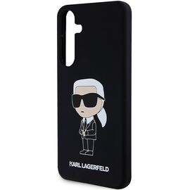 Karl Lagerfeld Silicone Ikonik case for Samsung Galaxy S24 - black - Samsung Cases - Cases - Techbox