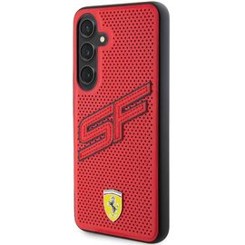 Ferrari Big SF Perforated case for Samsung Galaxy S24+ - red - Samsung Cases - Cases - Techbox