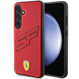 Ferrari Big SF Perforated case for Samsung Galaxy S24 - red | Techbox