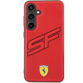 Ferrari Big SF Perforated case for Samsung Galaxy S24 - red | Techbox