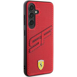 Ferrari Big SF Perforated case for Samsung Galaxy S24 - red | Techbox