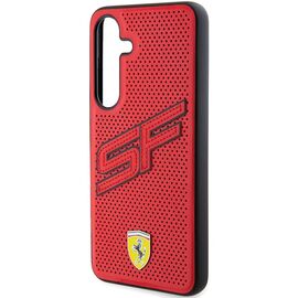 Ferrari Big SF Perforated case for Samsung Galaxy S24 - red | Techbox